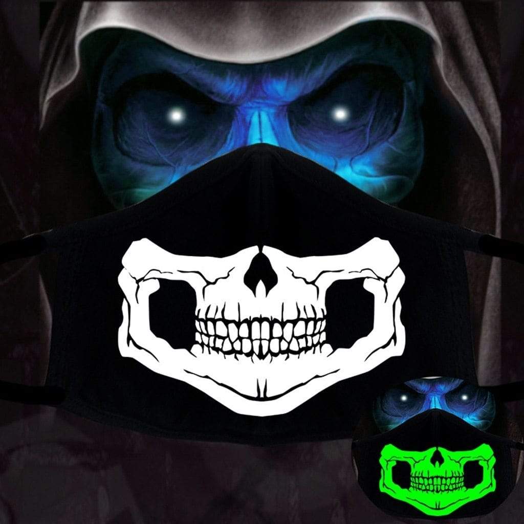 Home Glow In Dark Face Masks [2 PCS] Wicked [2 PCS] - DiyosWorld