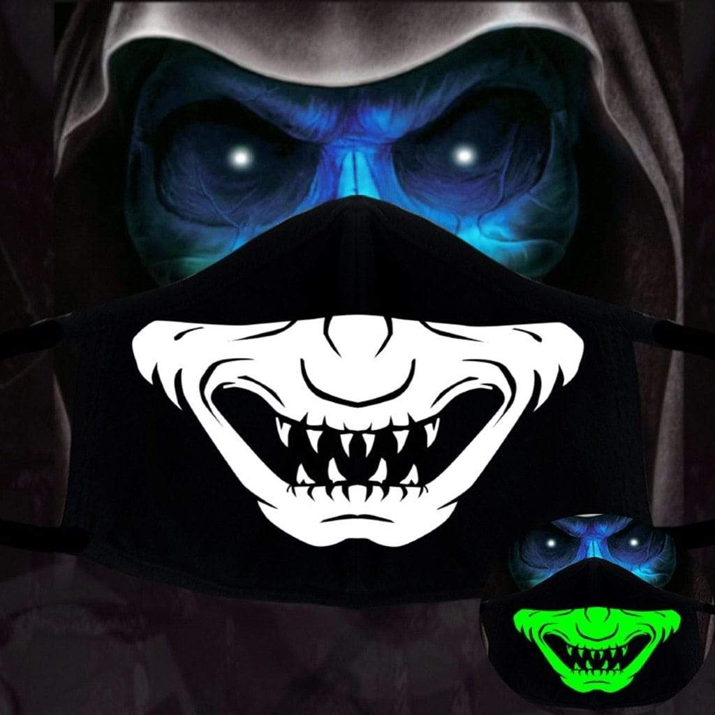 Home Glow In Dark Face Masks [2 PCS] - DiyosWorld