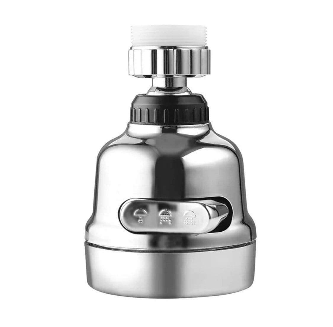 Kitchen Faucet Accessories Super Faucet™ Water Saver 360° Faucet Head Steel - DiyosWorld