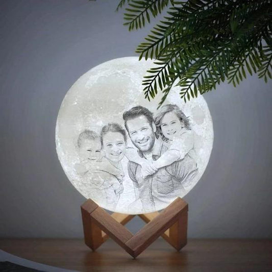 LED Night Lights DIYOS™ Custom 3D Moon Lamp 10CM - DiyosWorld