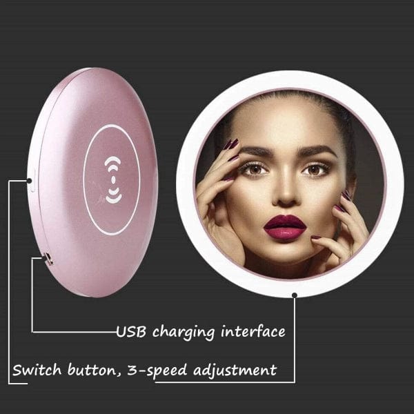 Makeup Mirrors LED Makeup Mirror Cum Wireless Charger - DiyosWorld