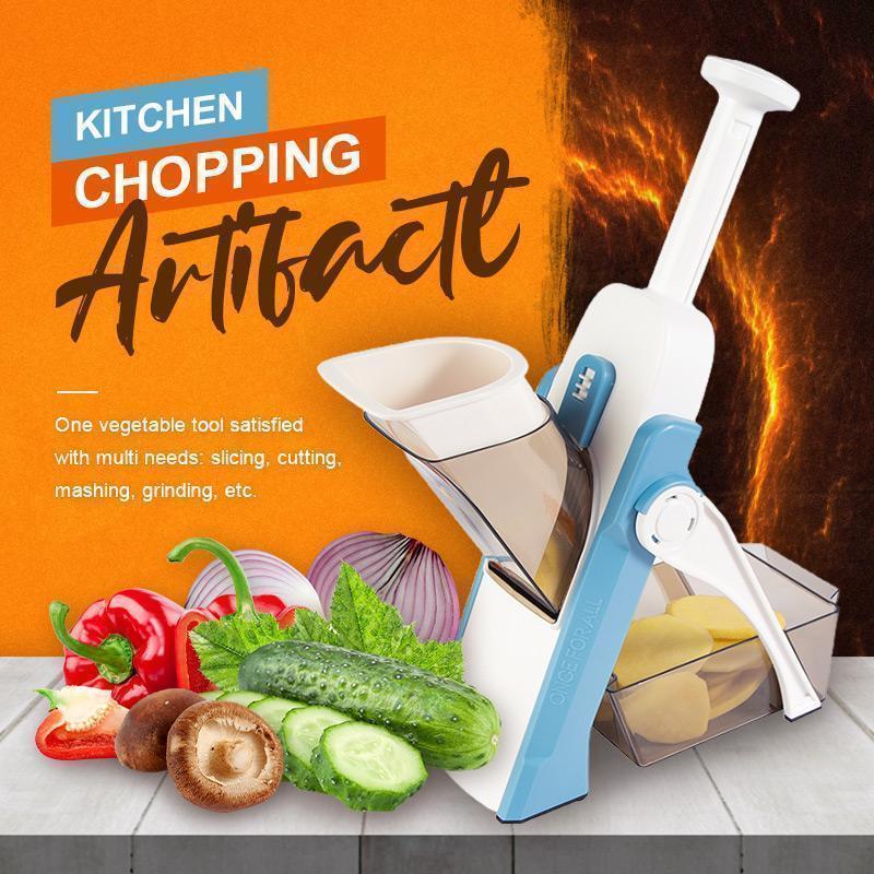 Manual Slicers DIYOS™ Kitchen Chopping Artifact Blue - DiyosWorld