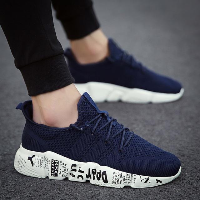 Men's Casual Shoes Breathable Casual/Trainers/Sneaker Shoes Blue / 7.5 - DiyosWorld