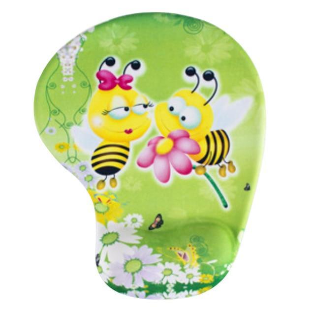Mouse Pads DIYOS™ Cute Ergonomic Mouse Pad FRIENDLY BEES - DiyosWorld