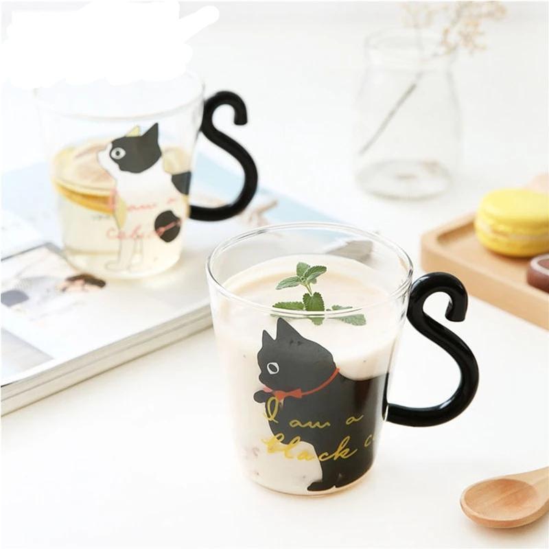 Mugs Cute Cat Milk Coffee Mug - DiyosWorld