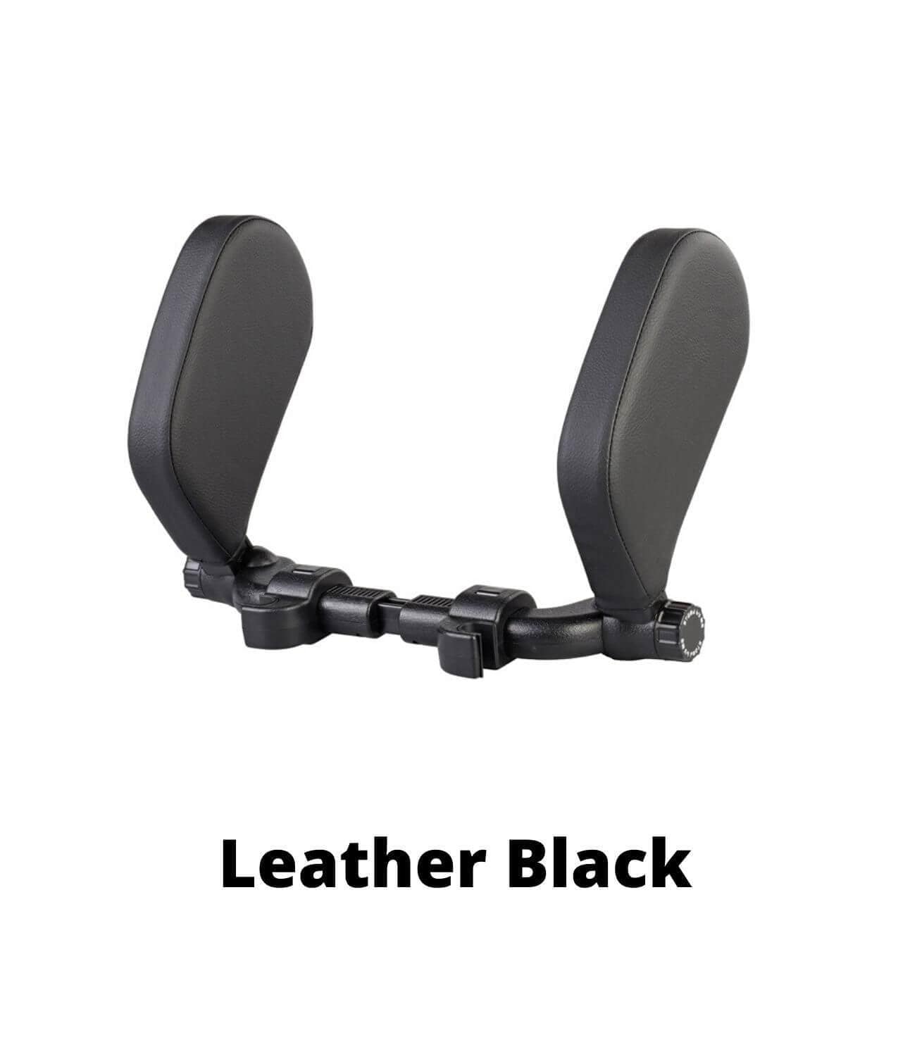 Neck Pillow TravelPal™ - Luxury Headrest Neck Cushion Black / Leather - DiyosWorld