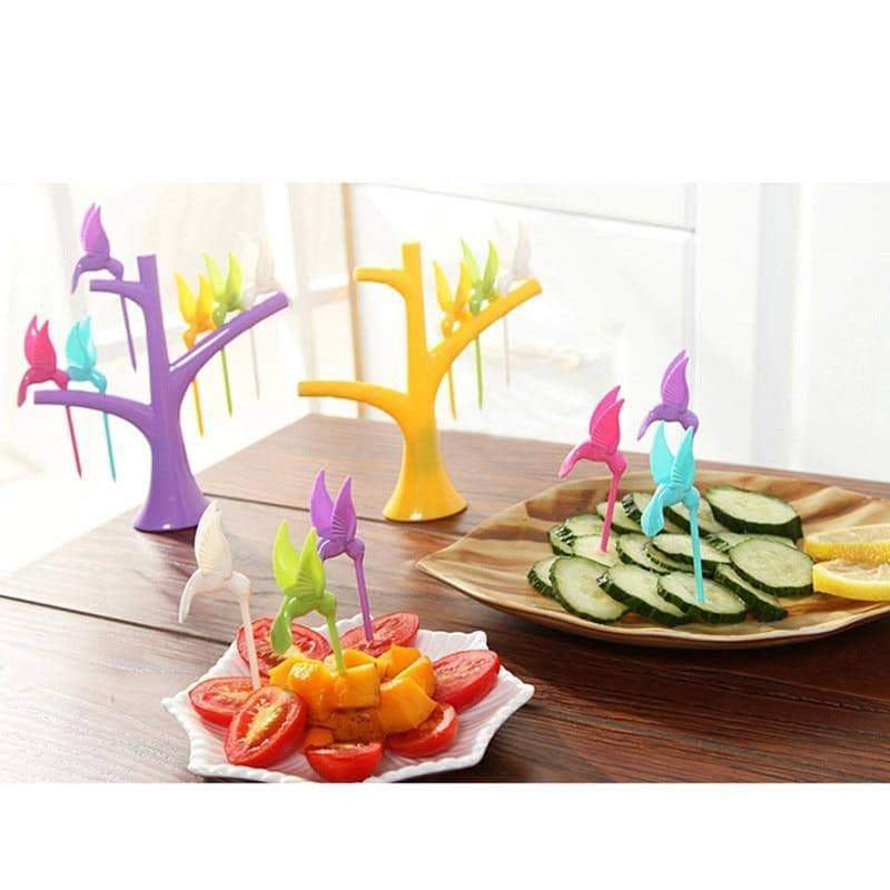 Other Fruit & Vegetable Tools Fruit Fork Toothpick Holder - DiyosWorld