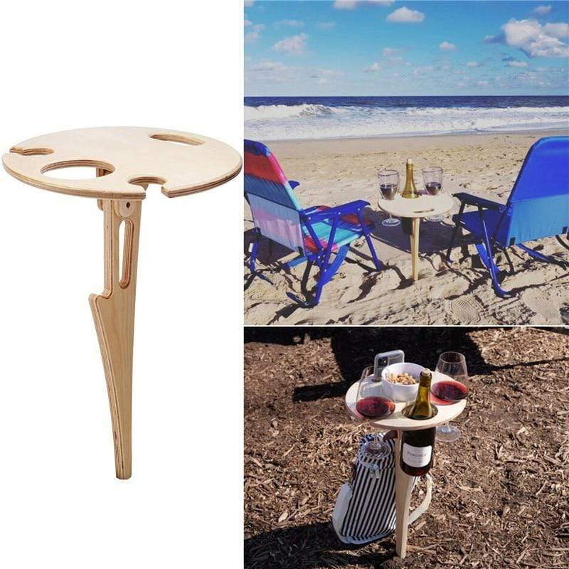 Outdoor Tables WINEo'clock™ Foldable Outdoor Wine Table - DiyosWorld