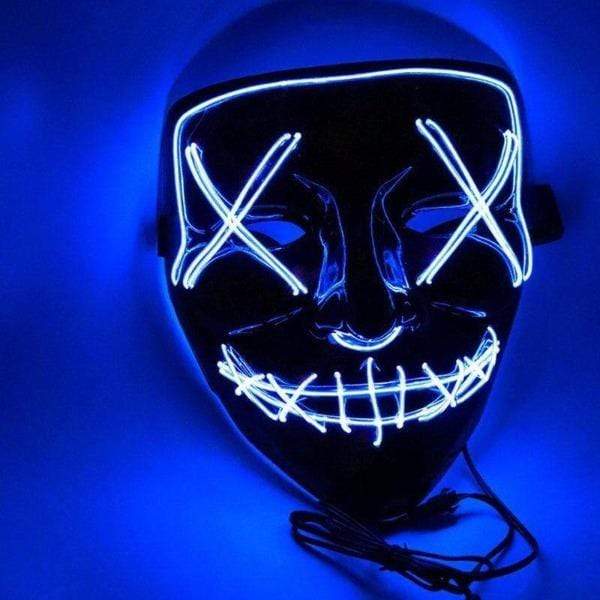 Party Masks Spooky LED Purge Mask - DiyosWorld