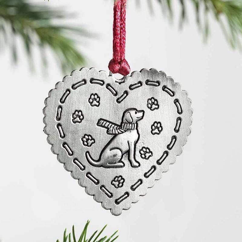 Pendant & Drop Ornaments DIYOS Solid Pewter Christmas Tree Ornament - DiyosWorld