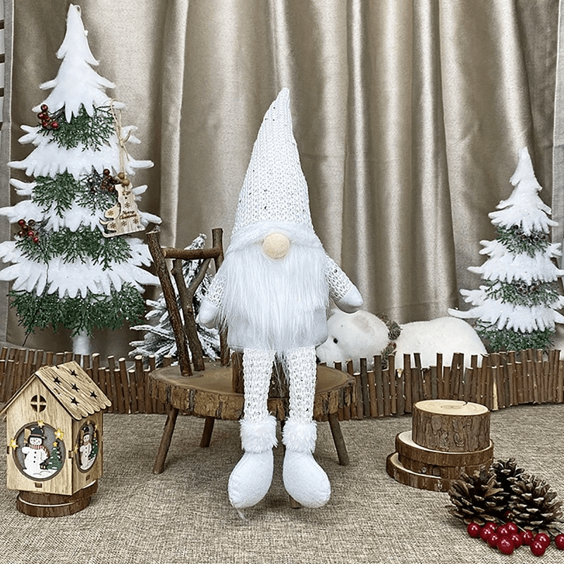 Pendant & Drop Ornaments Gnome Santa [BUY 2 GET 1 FREE] White - DiyosWorld
