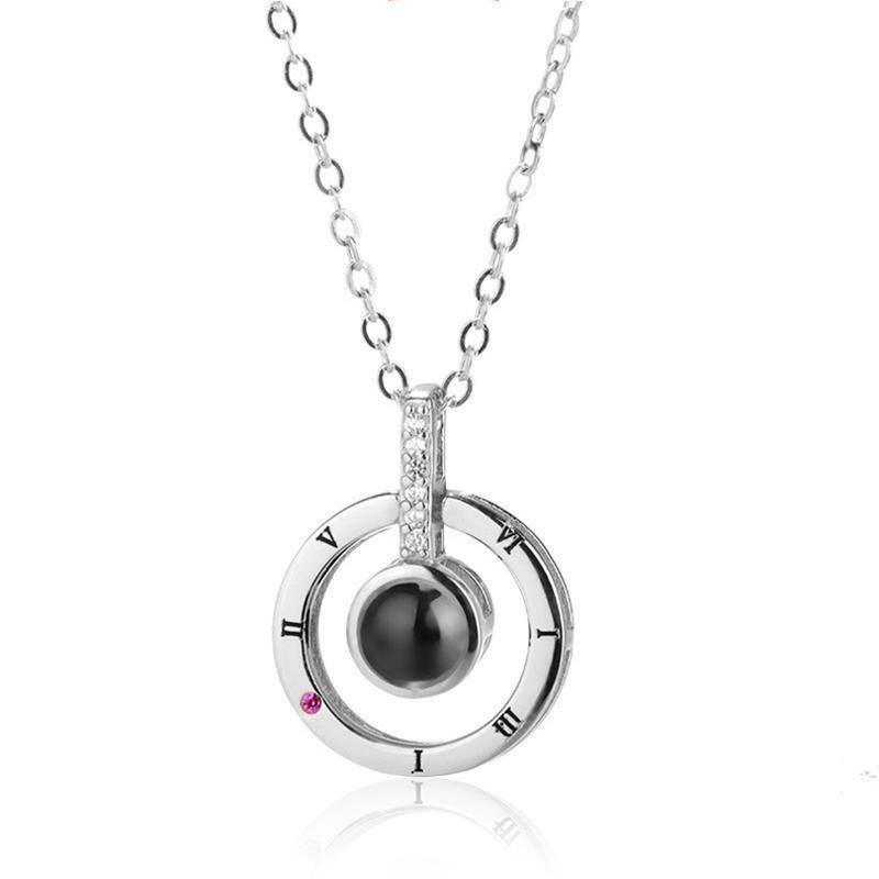 Pendant Necklaces DIYOS Expression Necklace Platinum - DiyosWorld