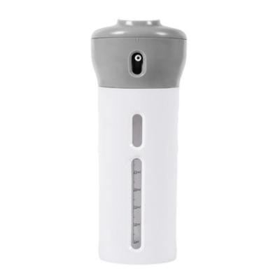Portable Soap Dispensers Travel Dispenser 4 In 1 Travel Bottles Leak Proof gray - DiyosWorld