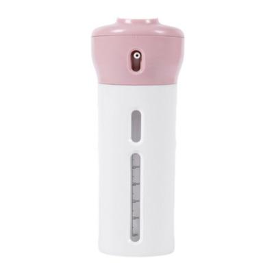 Portable Soap Dispensers Travel Dispenser 4 In 1 Travel Bottles Leak Proof pink - DiyosWorld