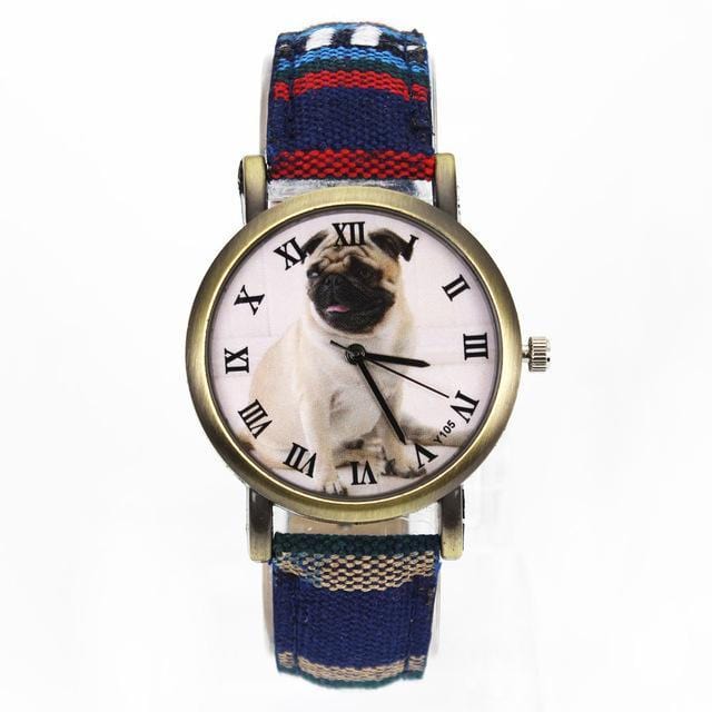 Quartz Watches Colourful Fashion Pug Watch 27 - DiyosWorld