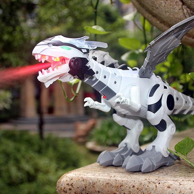 RC Robots & Animals Diyos Kids™ Prehistoric Robotic Dinosaur White - DiyosWorld
