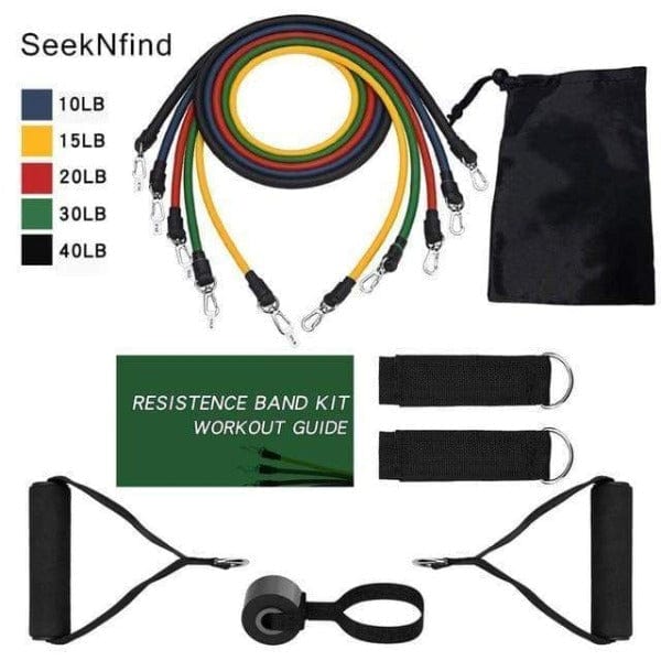 Resistance Bands FLEXI-BAND™ Resistance Band Set [11 PCS] - DiyosWorld