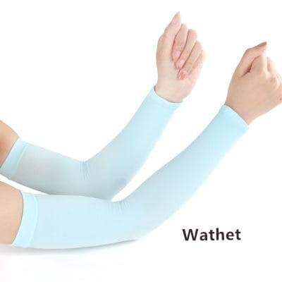 Running Arm Warmers Fingerless Arm Warmers Women Cuff Sleeves 10 / One Size - DiyosWorld