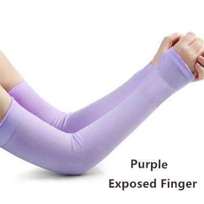 Running Arm Warmers Fingerless Arm Warmers Women Cuff Sleeves 1115 / One Size - DiyosWorld