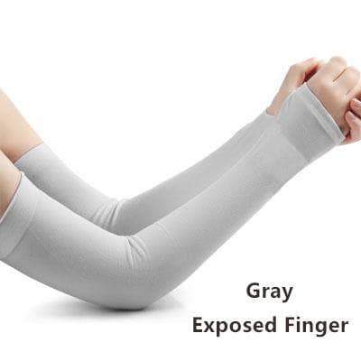 Running Arm Warmers Fingerless Arm Warmers Women Cuff Sleeves 7 / One Size - DiyosWorld