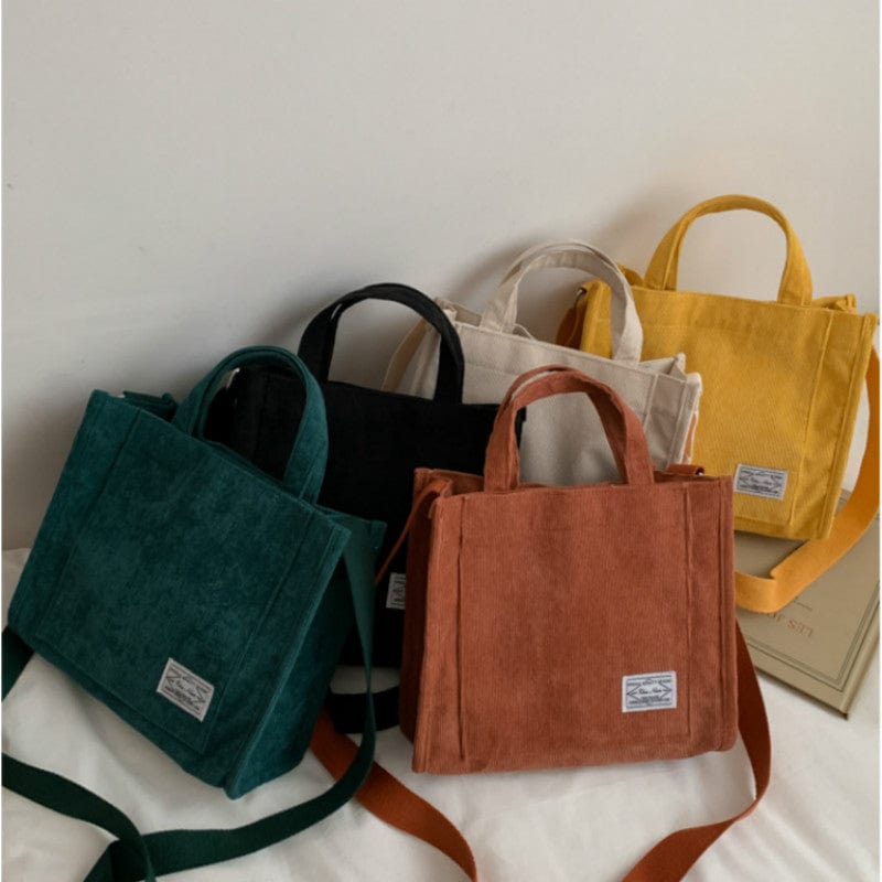 Shoulder Bags Corduroy Luxury Designer Handbag - DiyosWorld