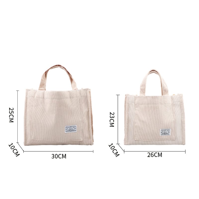 Shoulder Bags Corduroy Luxury Designer Handbag - DiyosWorld