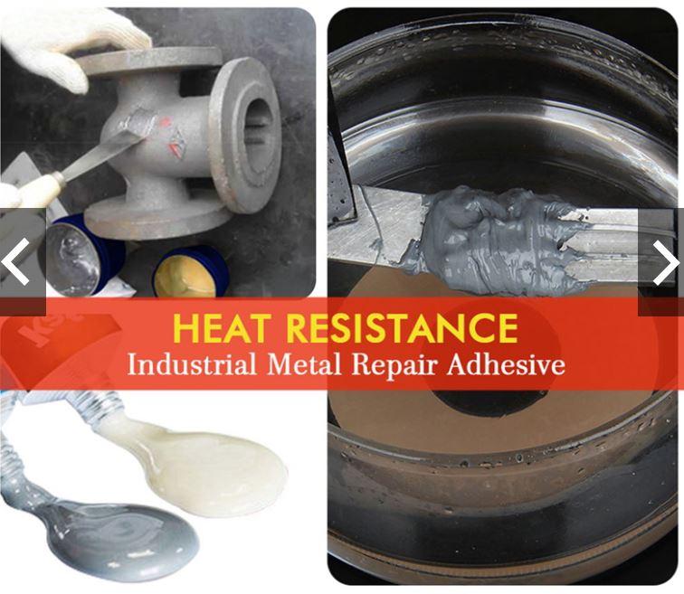 Silicone Sealant METALPRO™ Metal Fixing Gel (Set Of 2 Tubes) - DiyosWorld
