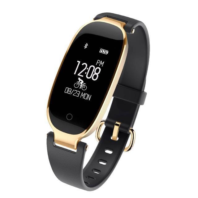 Smart Watches S3 Bluetooth Smart Watch Black Gold / With Box - DiyosWorld