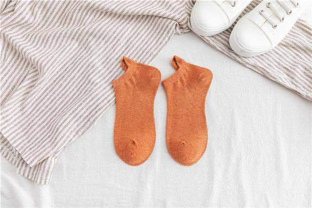 Socks Cute Emoji Socks Orange - DiyosWorld
