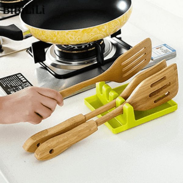 Spoon Rests & Pot Clips Multifunctional Silicone Utensil Rest [50% OFF Today] - DiyosWorld