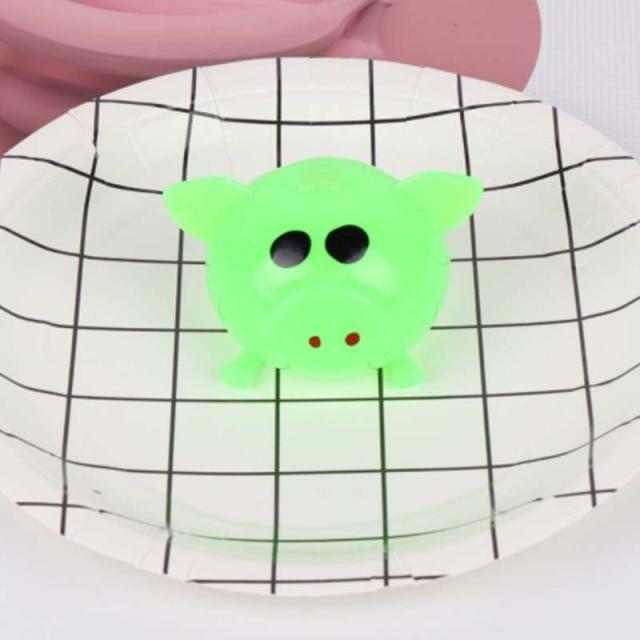 Squeeze Toys DIYOS™ Decompression Splat Pig green - DiyosWorld