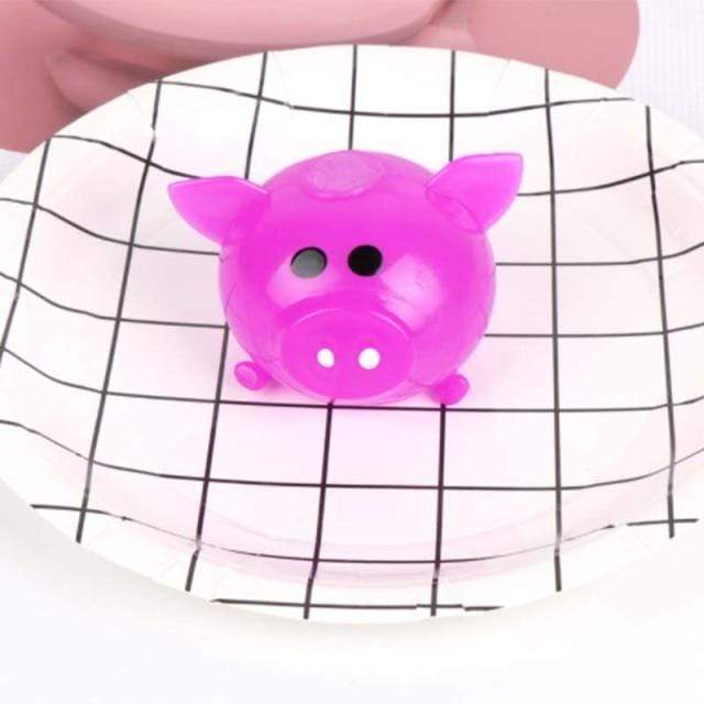 Squeeze Toys DIYOS™ Decompression Splat Pig purple - DiyosWorld