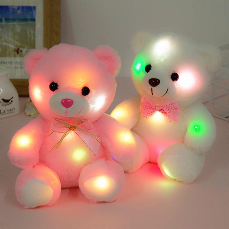Stuffed & Plush Animals TALKING TEDDY™ Luminous Soft Bear - DiyosWorld