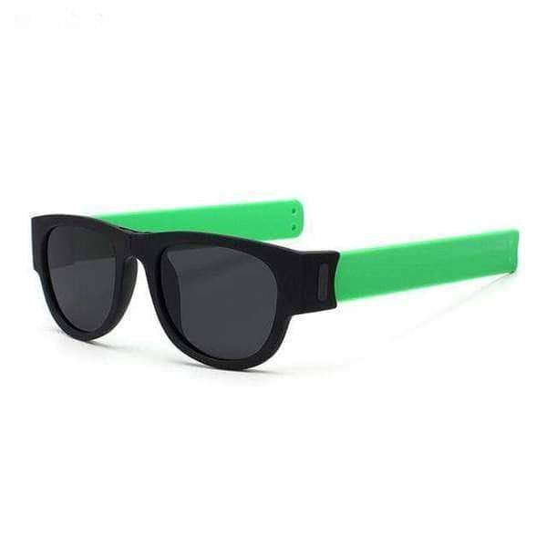Sunglasses DIYOS™ Foldable Sun Glasses Green - DiyosWorld