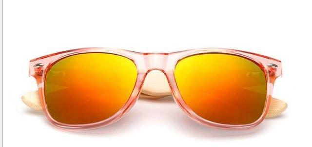 Sunglasses Luxury Retro Hippy Wooden Sunglasses red mercury - DiyosWorld