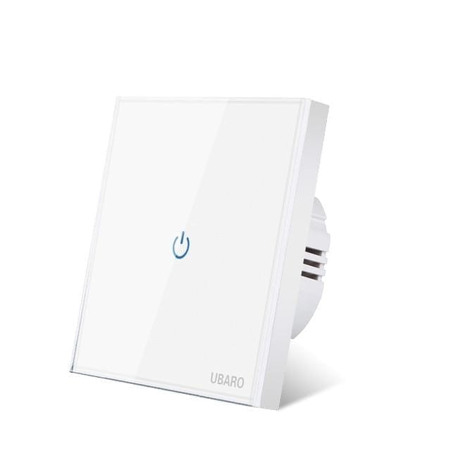Switches DIYOS™ Crystal Glass Touch Switch White One Touch - DiyosWorld