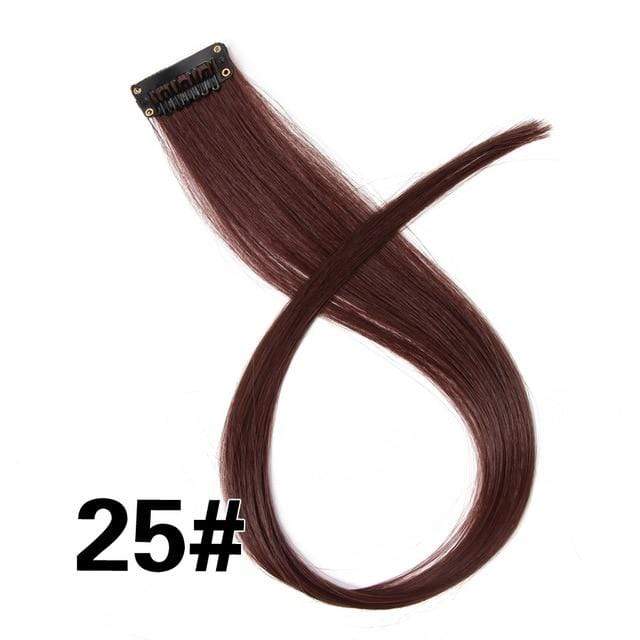 Synthetic Clip-in One Piece Leoons Clip in one piece #4 / 20inches - DiyosWorld