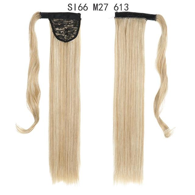Synthetic Ponytails Ponytail Hair Extension SI66 M27 613 - DiyosWorld