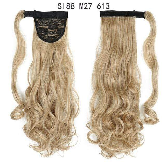 Synthetic Ponytails Ponytail Hair Extension SI88 M27 613 - DiyosWorld