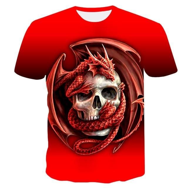 T-Shirts Designer Skull T-shirt 20 / S - DiyosWorld