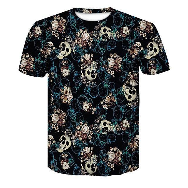 T-Shirts Designer Skull T-shirt 26 / S - DiyosWorld