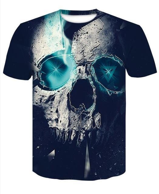T-Shirts Designer Skull T-shirt 3 / S - DiyosWorld