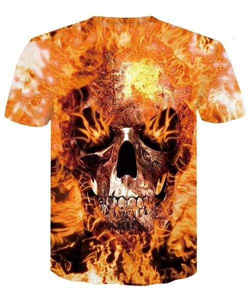 T-Shirts Designer Skull T-shirt 4 / S - DiyosWorld