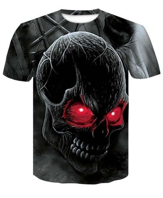 T-Shirts Designer Skull T-shirt 5 / S - DiyosWorld