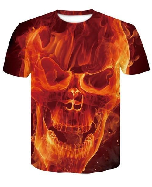 T-Shirts Designer Skull T-shirt 8 / S - DiyosWorld