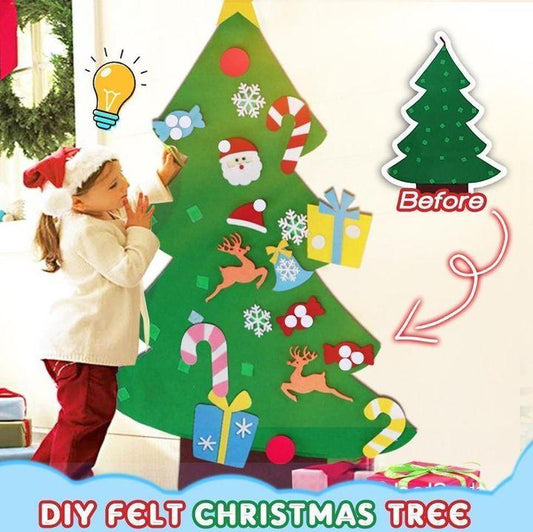 Trees DIY Felt Christmas Tree [50% OFF BLACK FRIDAY SALE] - DiyosWorld