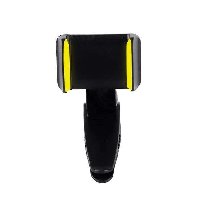 Universal Car Bracket Phone Holder Clip Yellow - DiyosWorld