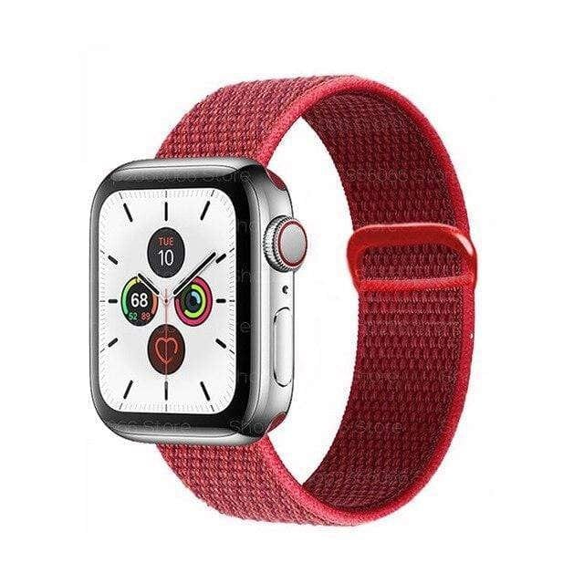 Watchbands [BUY 1 GET 1 FREE] Ultra-Cool Sport Loop Bands for Apple iWatch Series Dark Red / 38MM - DiyosWorld