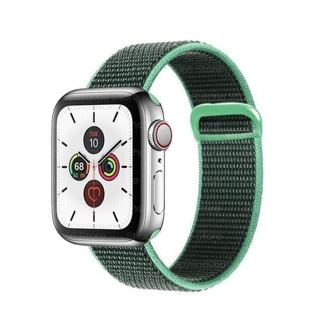 Watchbands [BUY 1 GET 1 FREE] Ultra-Cool Sport Loop Bands for Apple iWatch Series Spearmint / 38MM - DiyosWorld