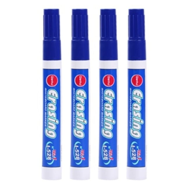 Whiteboard Marker Multi 4 Color Whiteboard Pen Set Blue - DiyosWorld